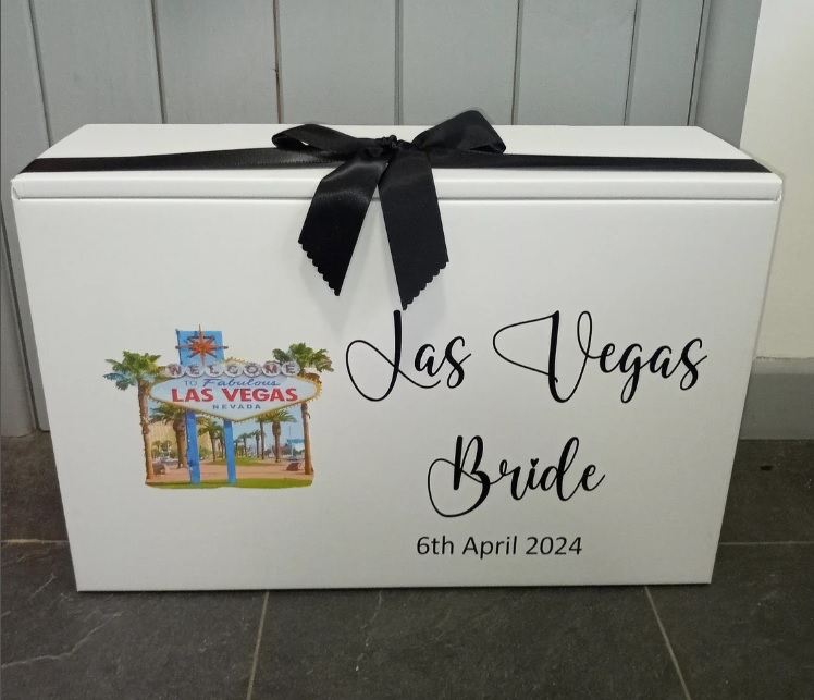 las vegas wedding dress travel box